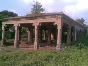 Eclipse mandapam near Mamallapuram.