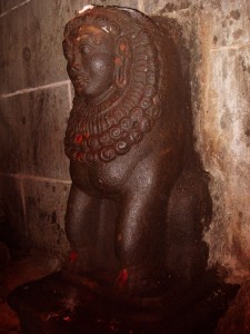 The Indian Sphinx in the Nataraja temple of Chidambaram