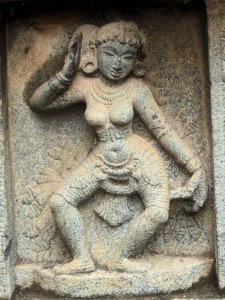 dancer in the Chidambaram Nataraja temple, following the Natya Shastra
