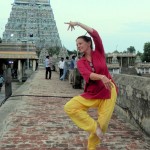 Liesbeth Pankaja dancing in the Chidambaram Nataraja temple