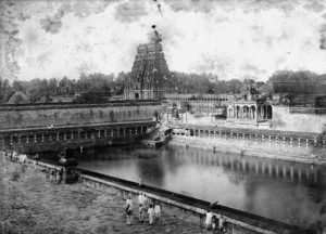 The Shivaganga Tirtha of the Nataraja temple in Chidambaram in the 1800s