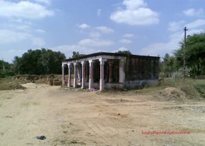 eclipse pavilion at Palur brickworks, north bank Palar river, Kanchipuram district, Chengalpattu Kanchipuram road